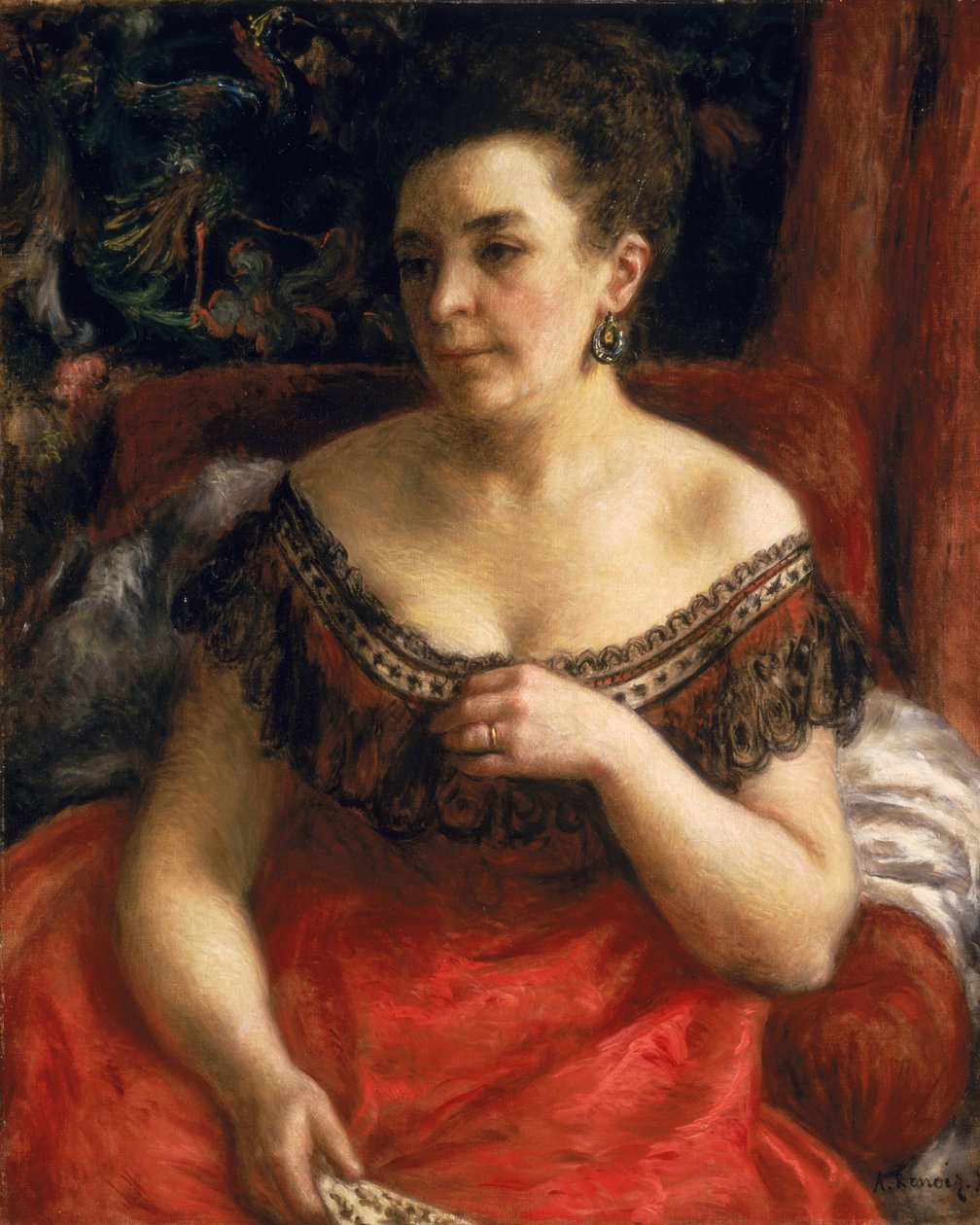 Ritratto di Blanche Marie Renoir (nata Blanc), 1870 da Pierre Auguste Renoir