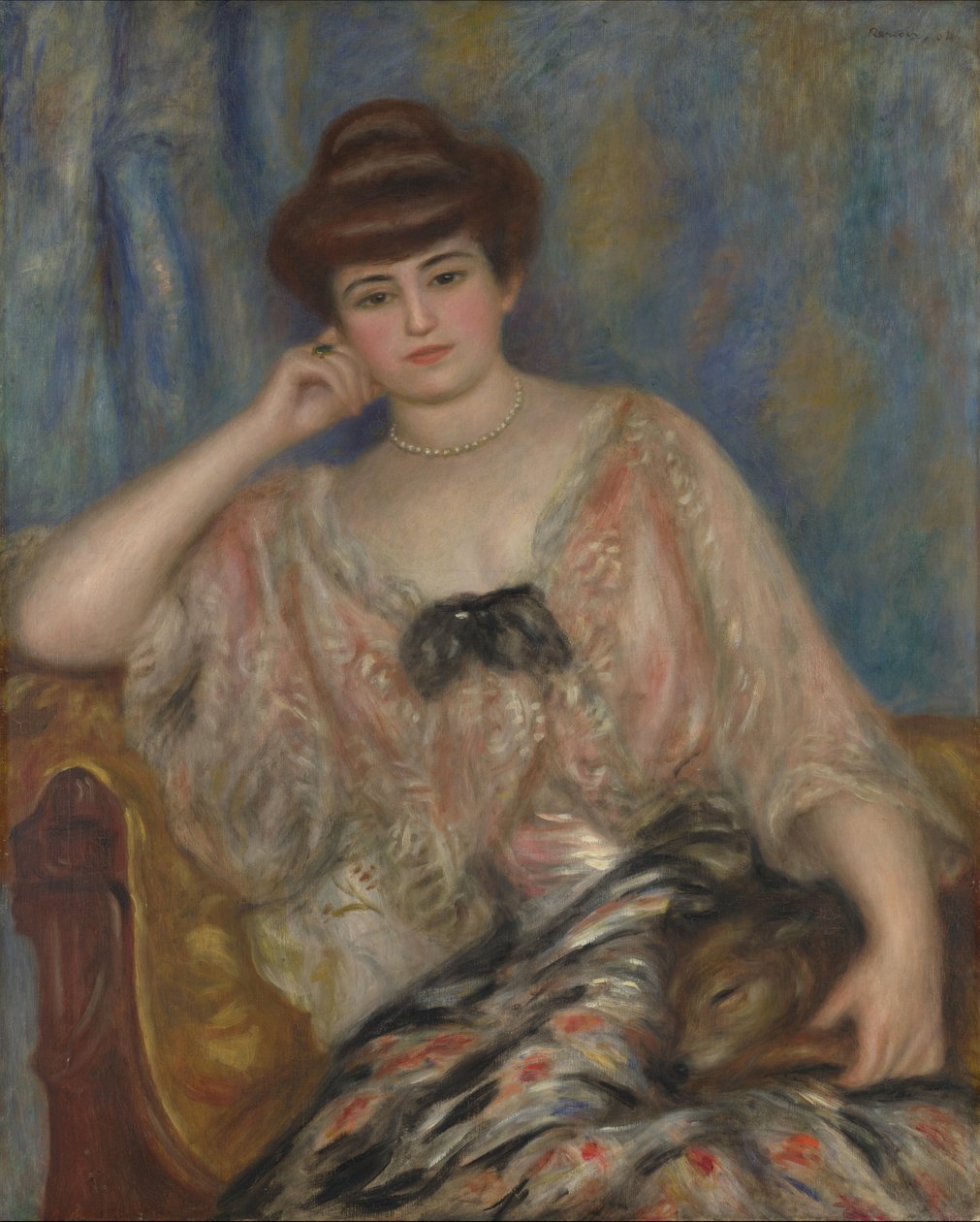 Ritratto di Misia Godebska-Sert da Pierre-Auguste Renoir