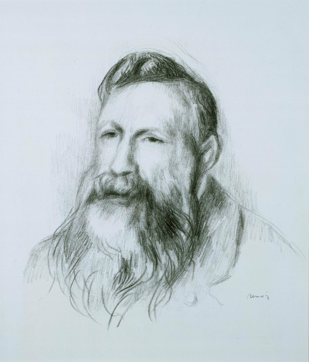 Ritratto di Rodin da Pierre Auguste Renoir