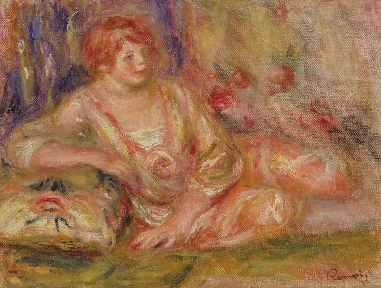 Odalisca reclinata da Pierre Auguste Renoir