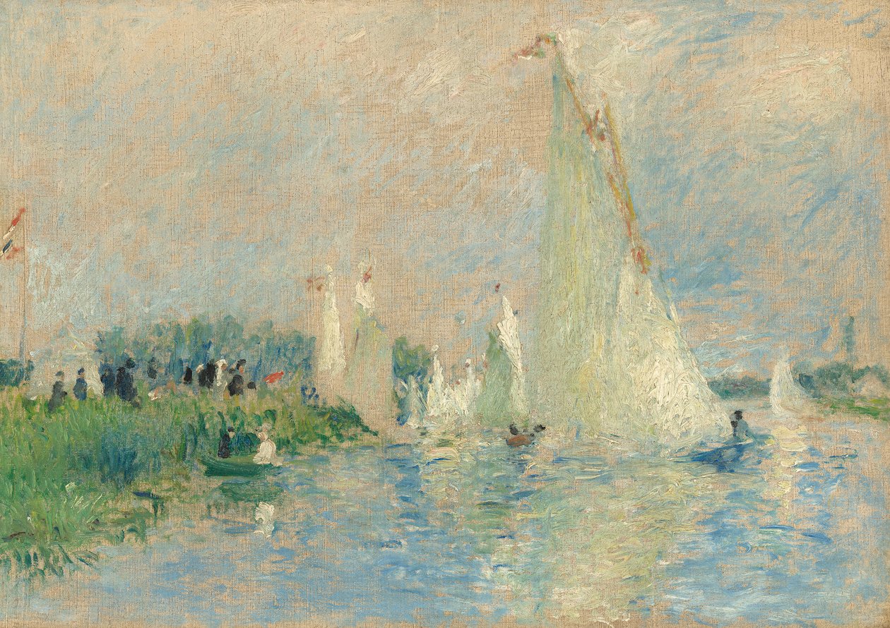 Regata ad Argenteuil da Pierre Auguste Renoir