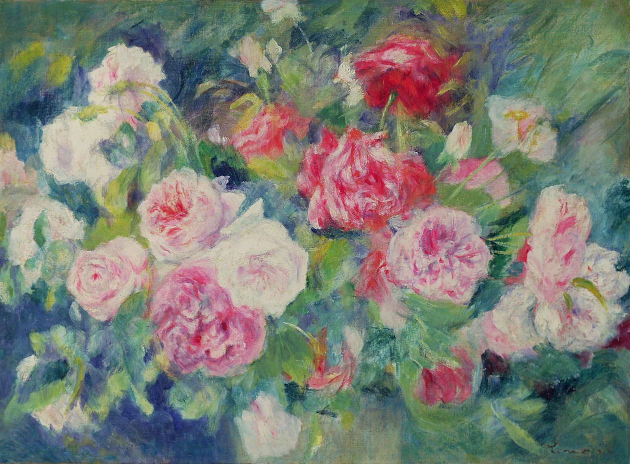 Rose, c.1885 da Pierre Auguste Renoir