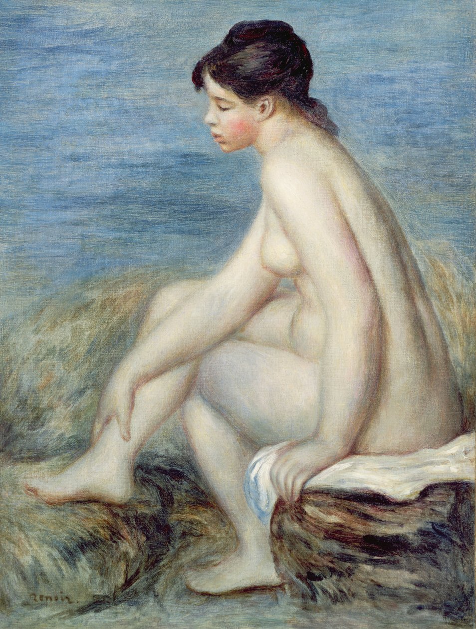 Bagnante seduta da Pierre Auguste Renoir