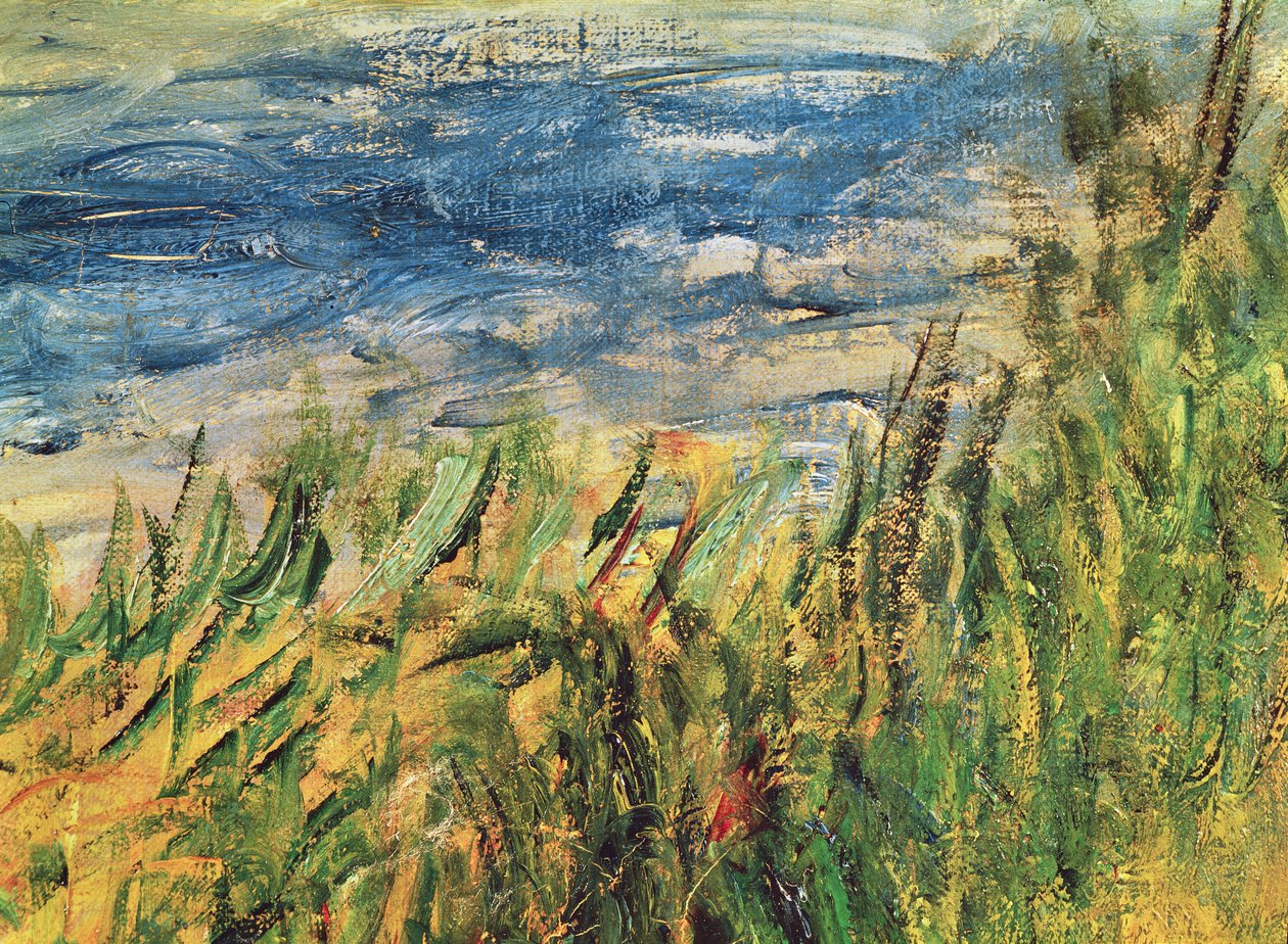 Le rive della Senna a Champrosay, dettaglio dell
