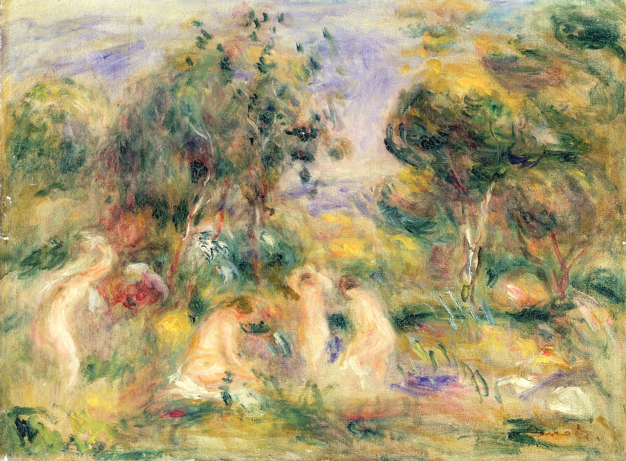 I bagnanti da Pierre Auguste Renoir