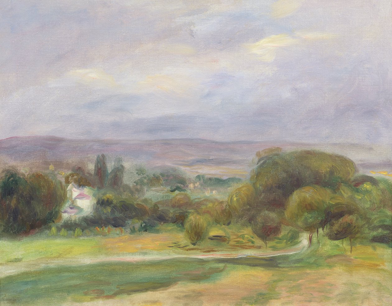 Il sentiero, 1895 da Pierre Auguste Renoir