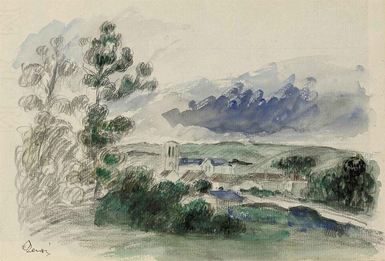 Villaggio da Pierre Auguste Renoir