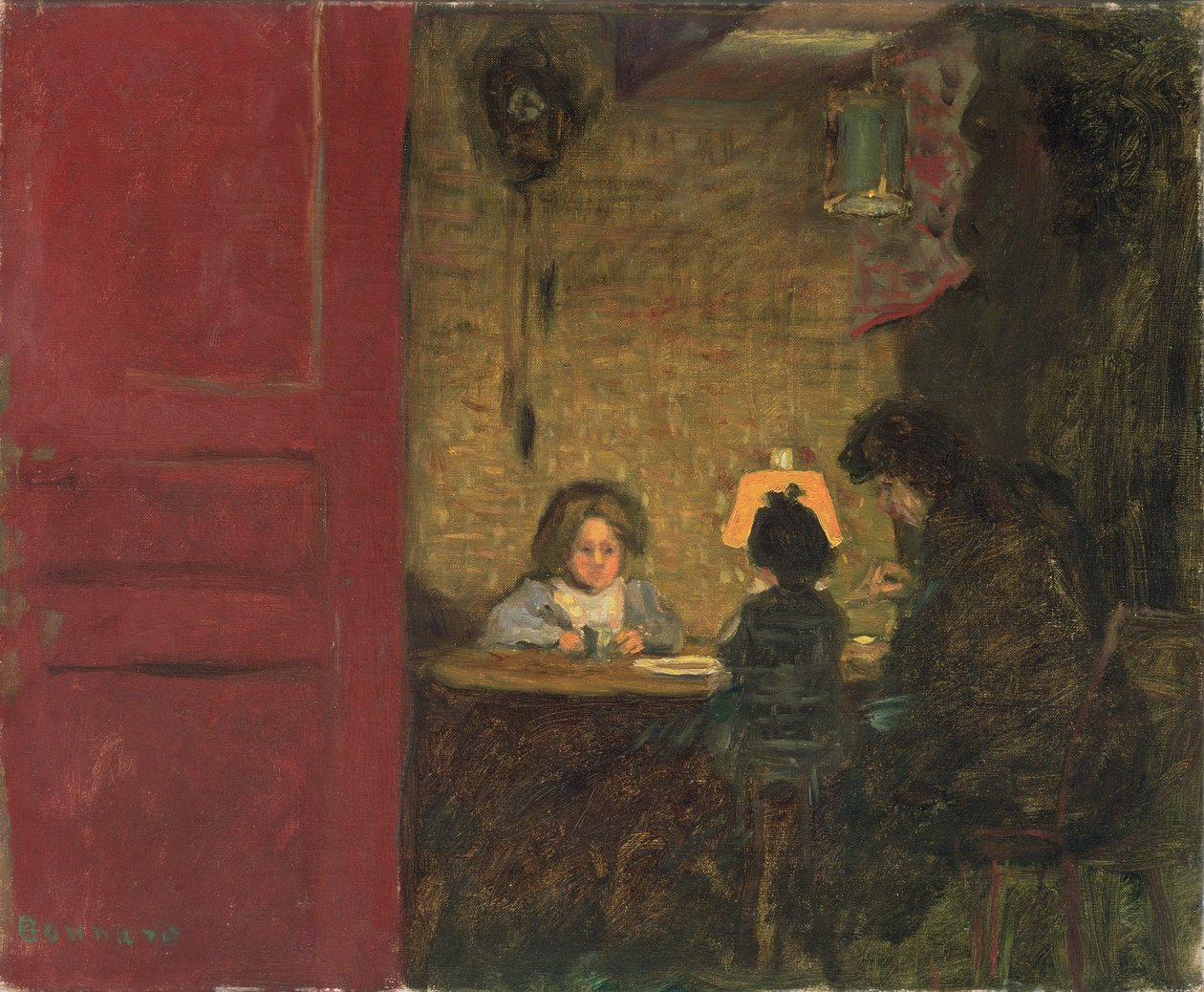 La cena delle bambole, c.1903 da Pierre Bonnard