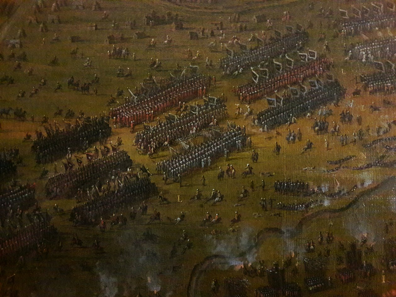 La battaglia di Zurawno (1676) da Pierre Denis Martin
