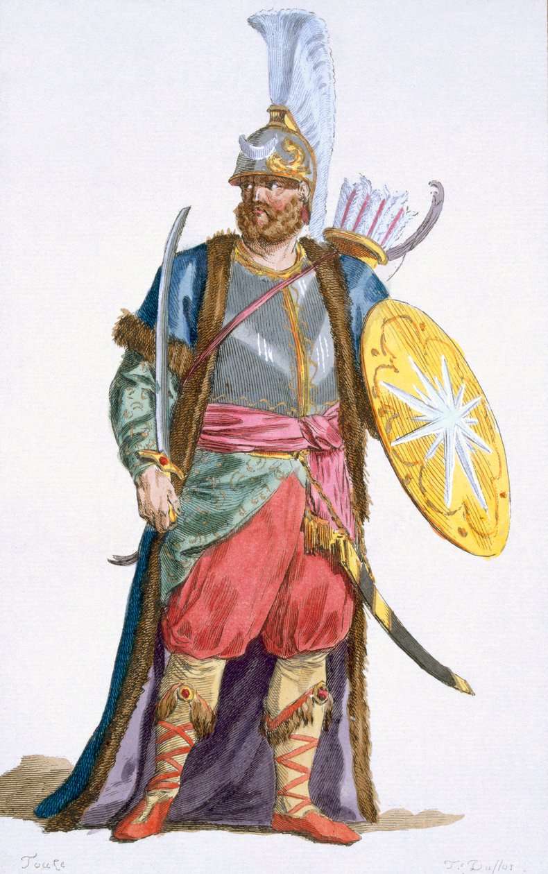 Capo dei Saphis, 1780 da Pierre Duflos