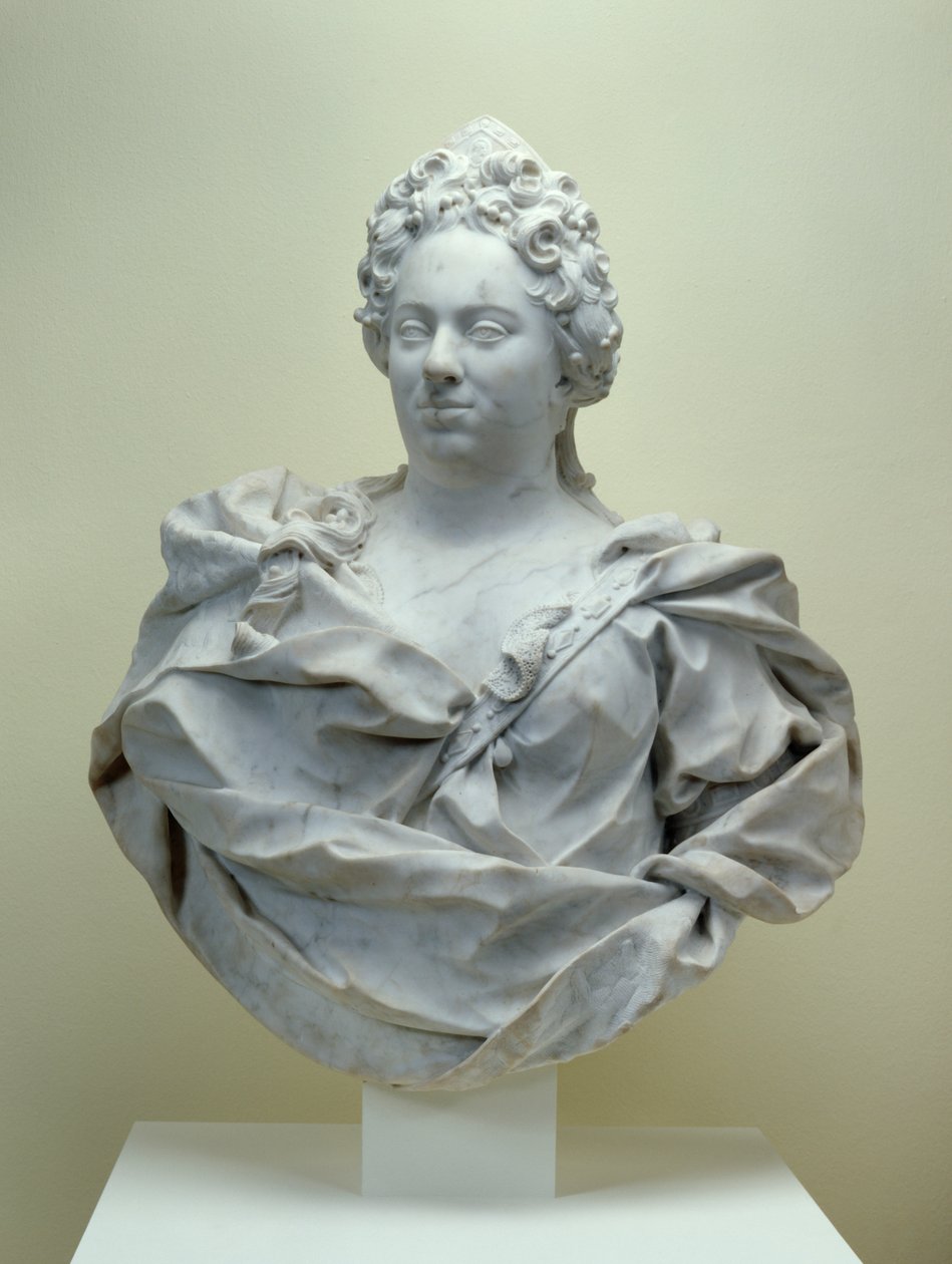 Busto della Contessa Maria Amalia, 1714 da Pierre Etienne Monnot