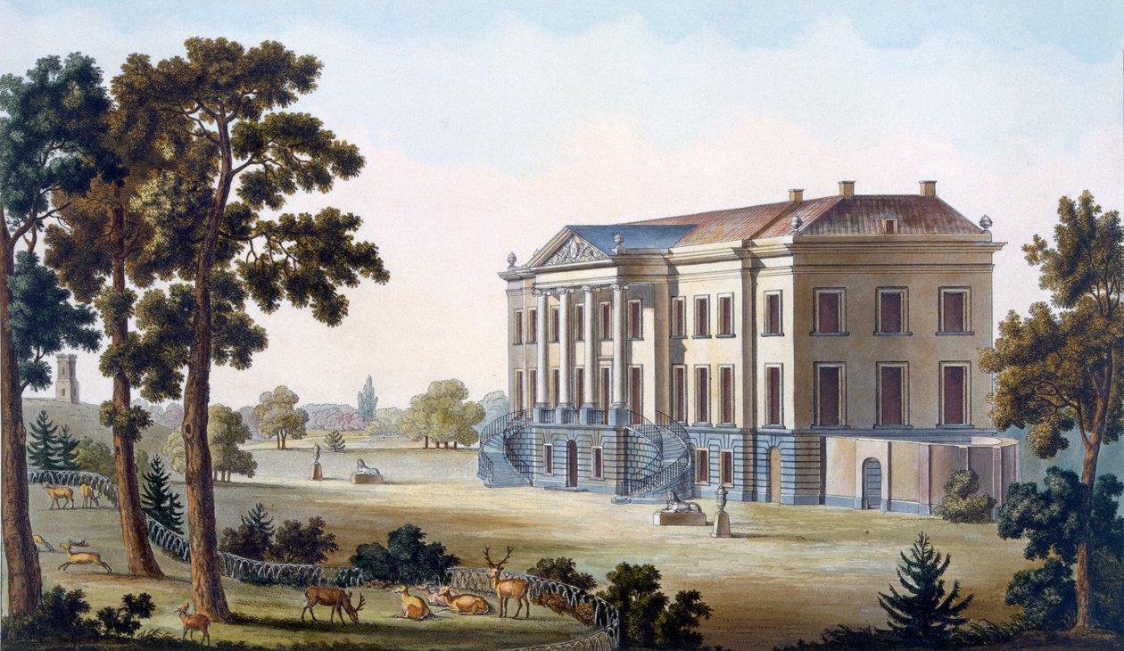 Château de Brockhuysen, vicino ad Ameronghen, da 