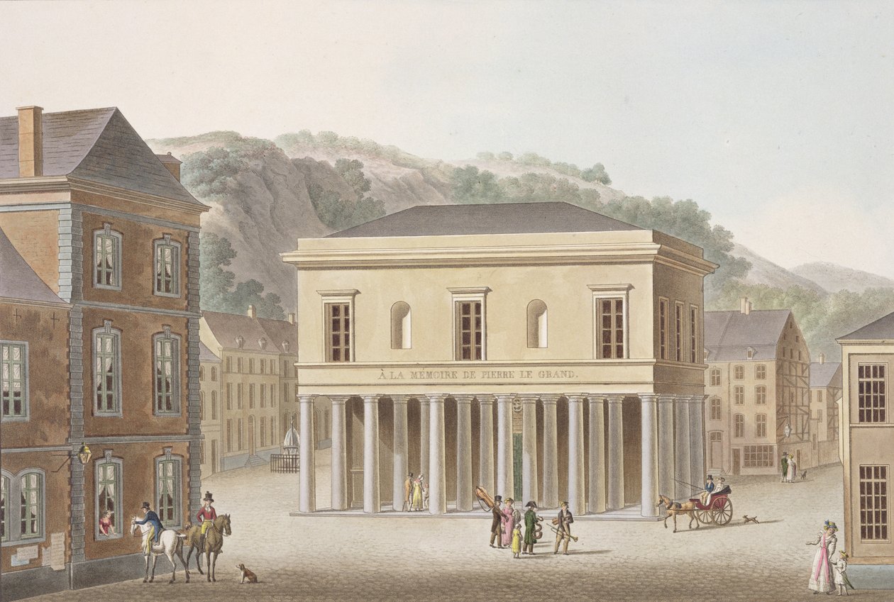 Portico della Fontana di Pouhon a Spa, da 