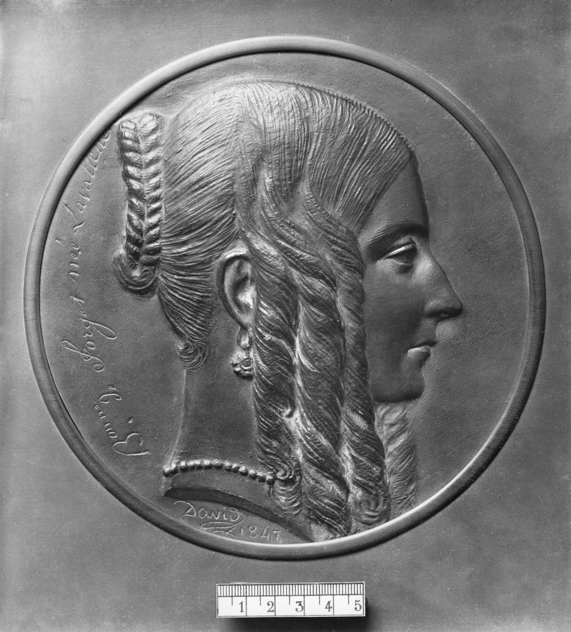 Baronne de Forget, nata Lavalette, 1847 (bronzo) da Pierre Jean David d