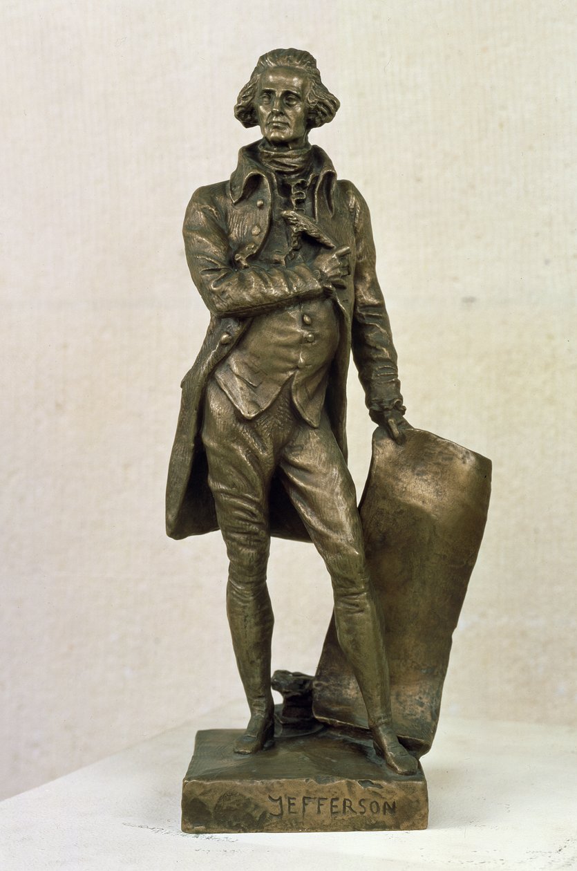 Thomas Jefferson (1743-1826) da Pierre Jean David d