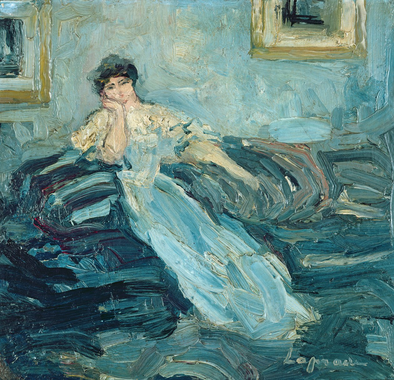 Donna in un interno, c.1909 da Pierre Laprade