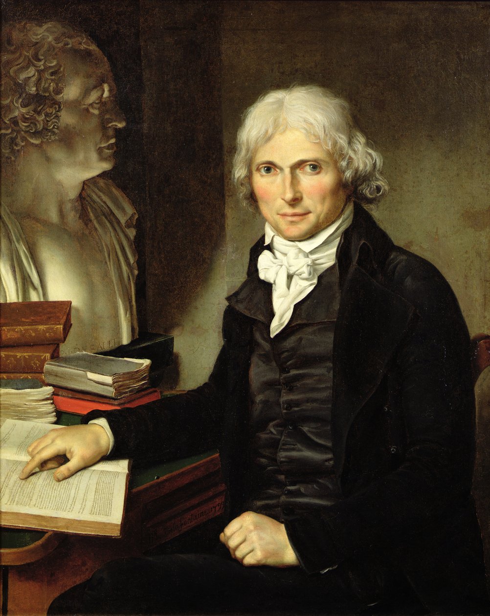 Ritratto di François Xavier Bichat (1771-1802) da Pierre Maximilien Delafontaine