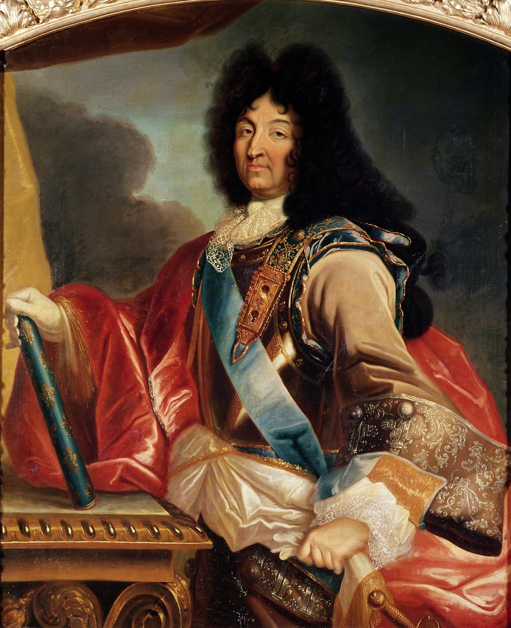 Ritratto di Luigi XIV (1638-1715) da Pierre Mignard