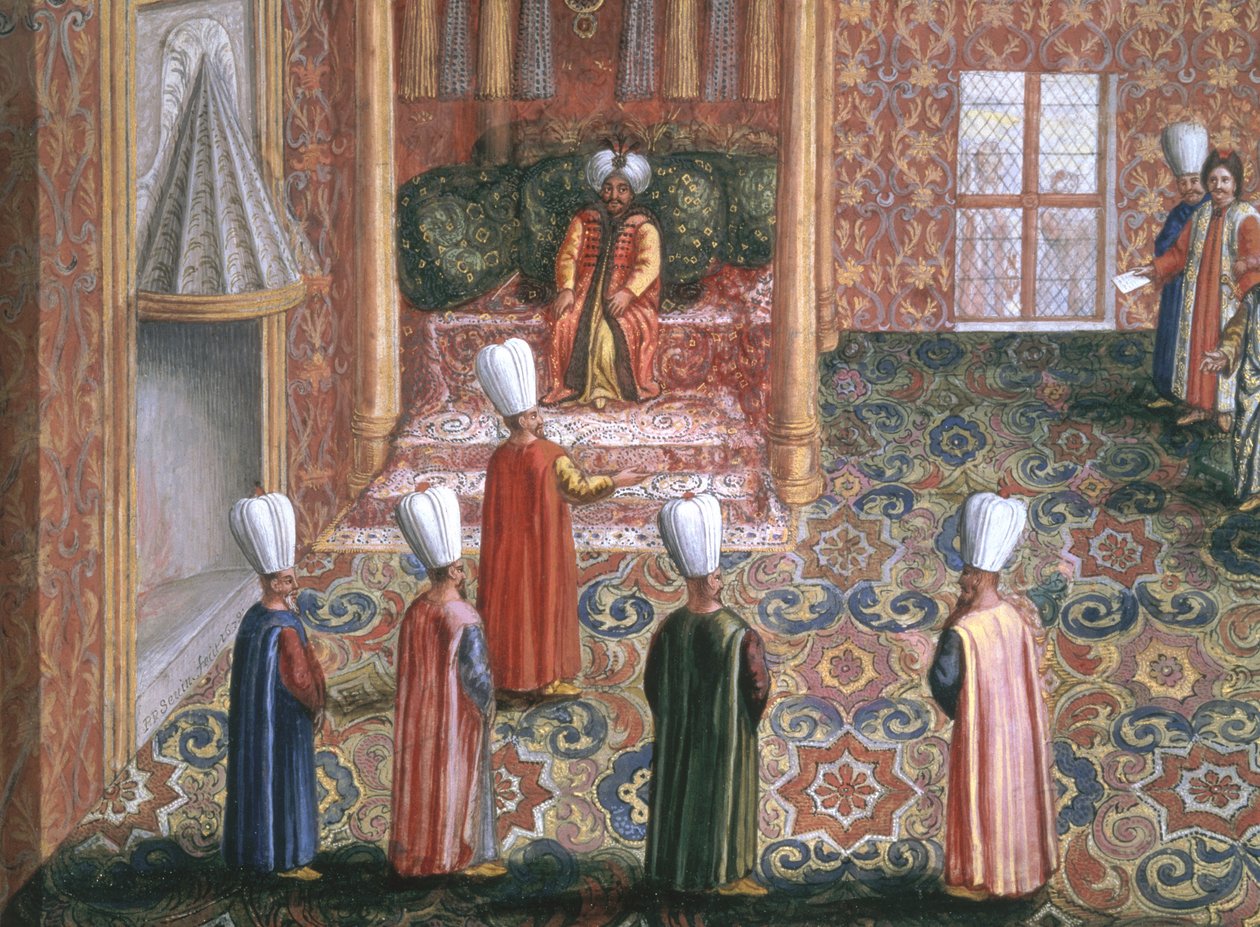 Missione diplomatica di Jan Gninski a Istanbul, Udienza dell