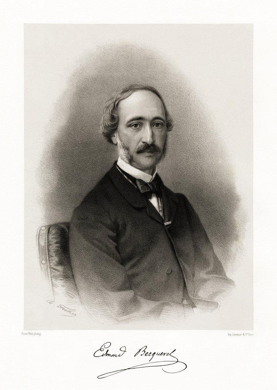 Alexandre Edmond Becquerel da Pierre Petit