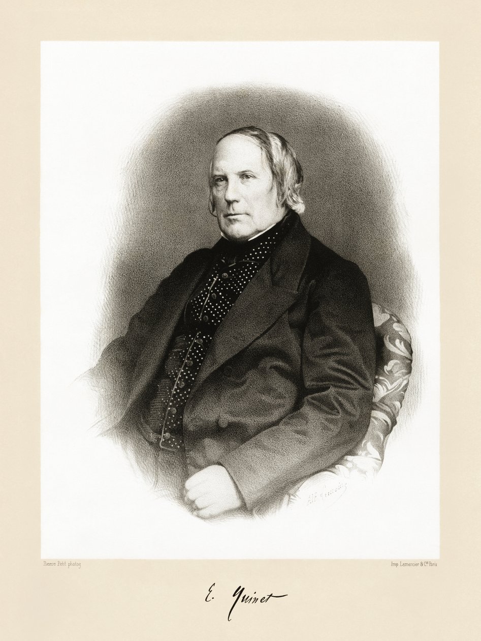 Edgar Quinet, 1865-66 da Pierre Petit