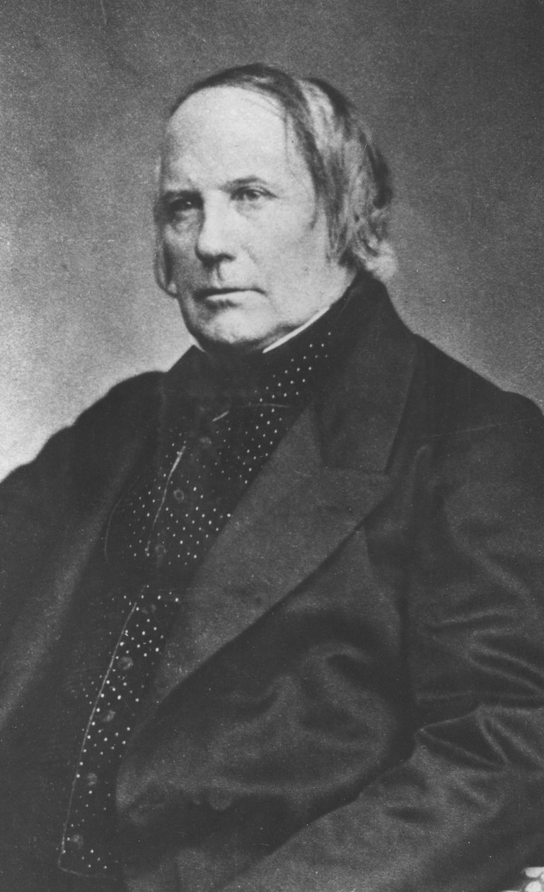 Ritratto di Edgar Quinet da Pierre Petit