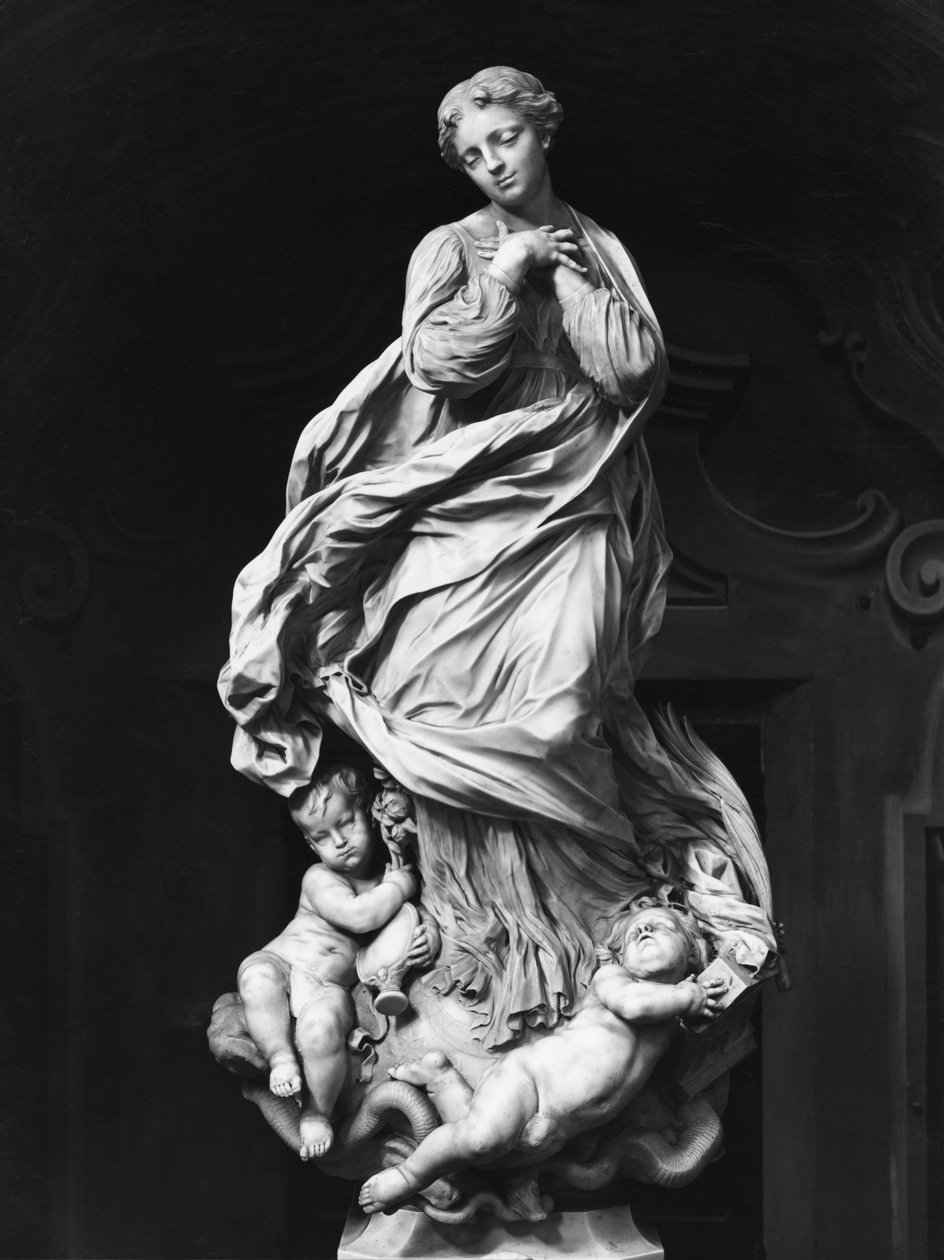 Immacolata Concezione, c.1665 da Pierre Puget