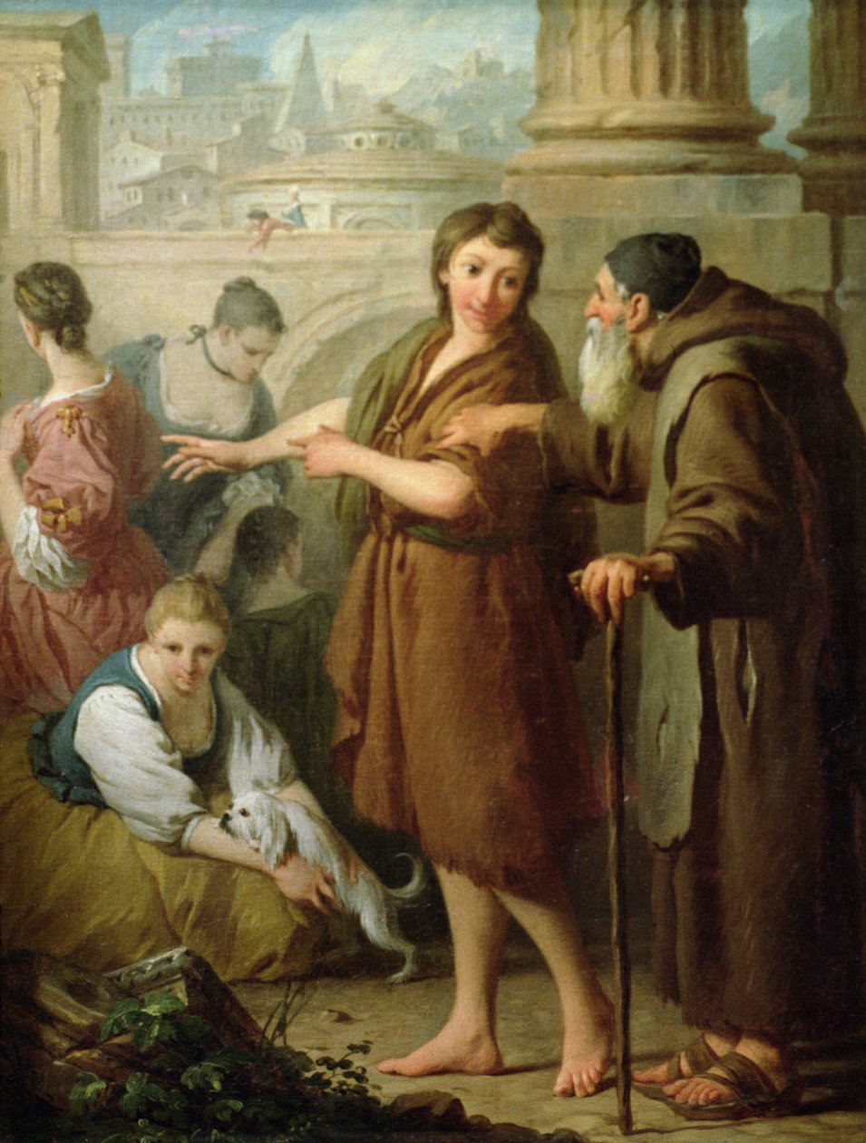 Le oche di Fratello Philippe, c.1732-36 da Pierre Subleyras