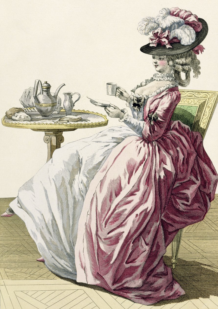 Donna elegante in un vestito 