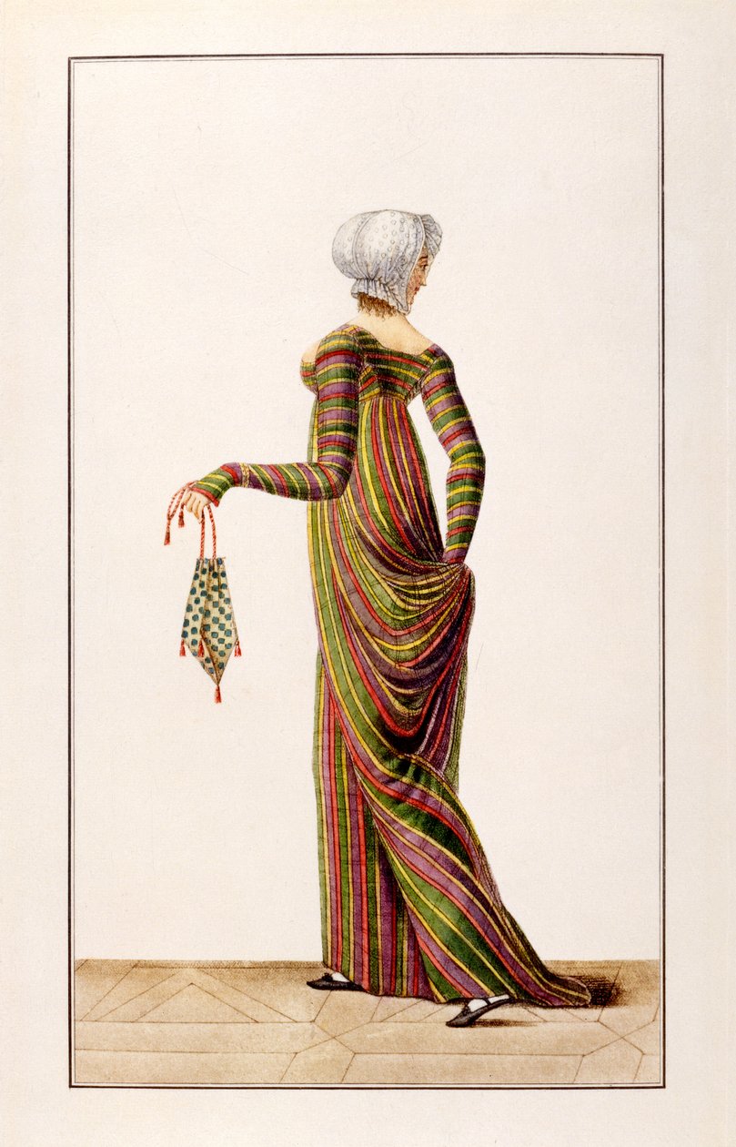 Robes de Madras dal Journal des Dames, 1800 da Pierre de La Mesangere