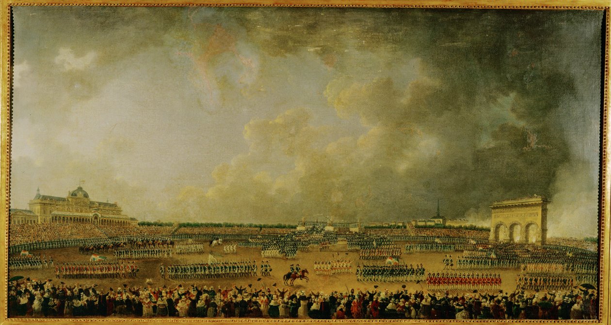 Celebrazione della Federazione agli Champs de Mars ... da Pierre Antoine (attr. to) Demachy