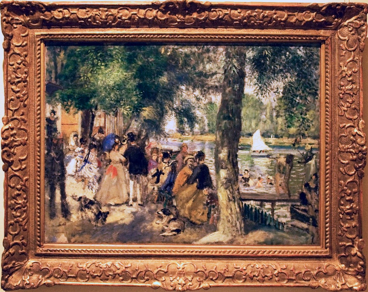 Bagno sulla Senna (La grenouillère) da Pierre Auguste Renoir