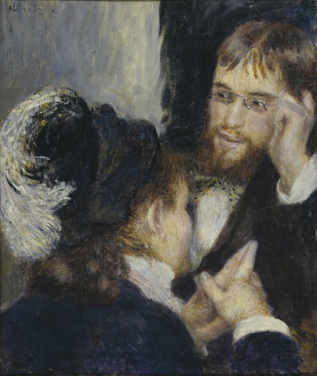 Conversazione con il giardiniere da Pierre Auguste Renoir