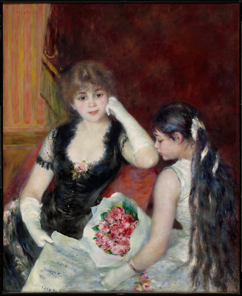 Un palco al teatro (al concerto) da Pierre-Auguste Renoir
