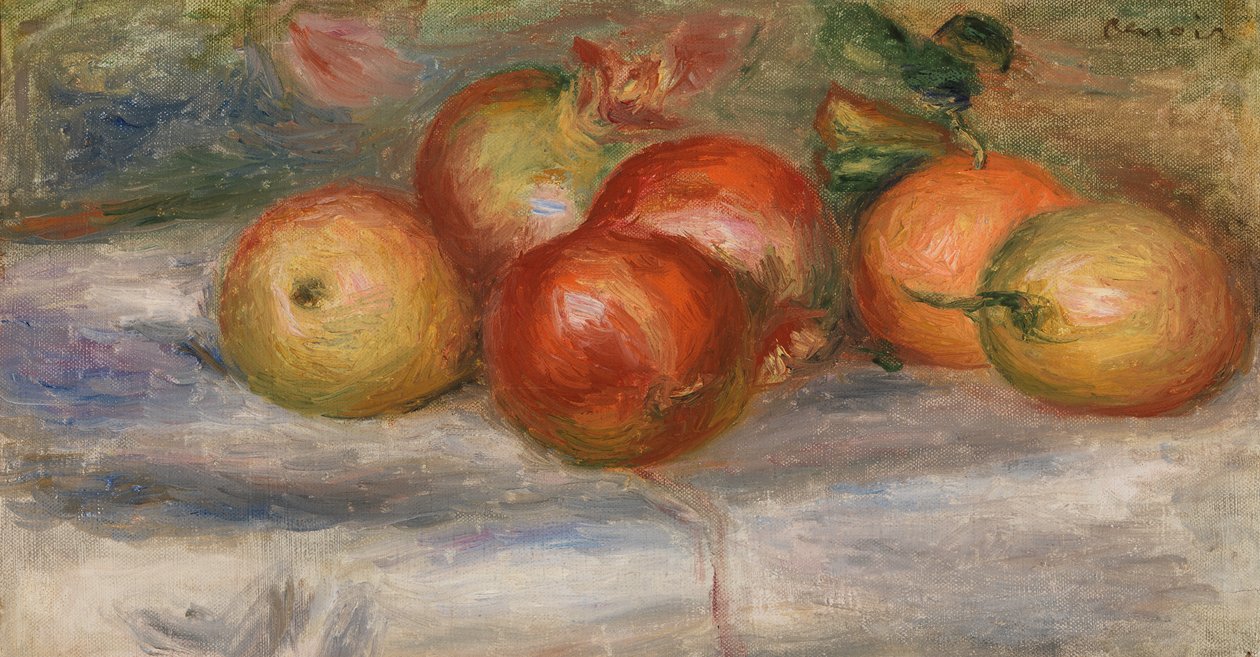 Mele, arancia e limone da Pierre-Auguste Renoir