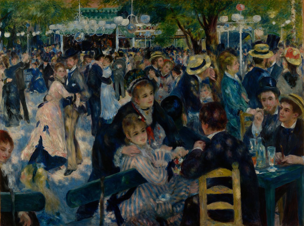 Ballo al Moulin de la Galette da Pierre-Auguste Renoir