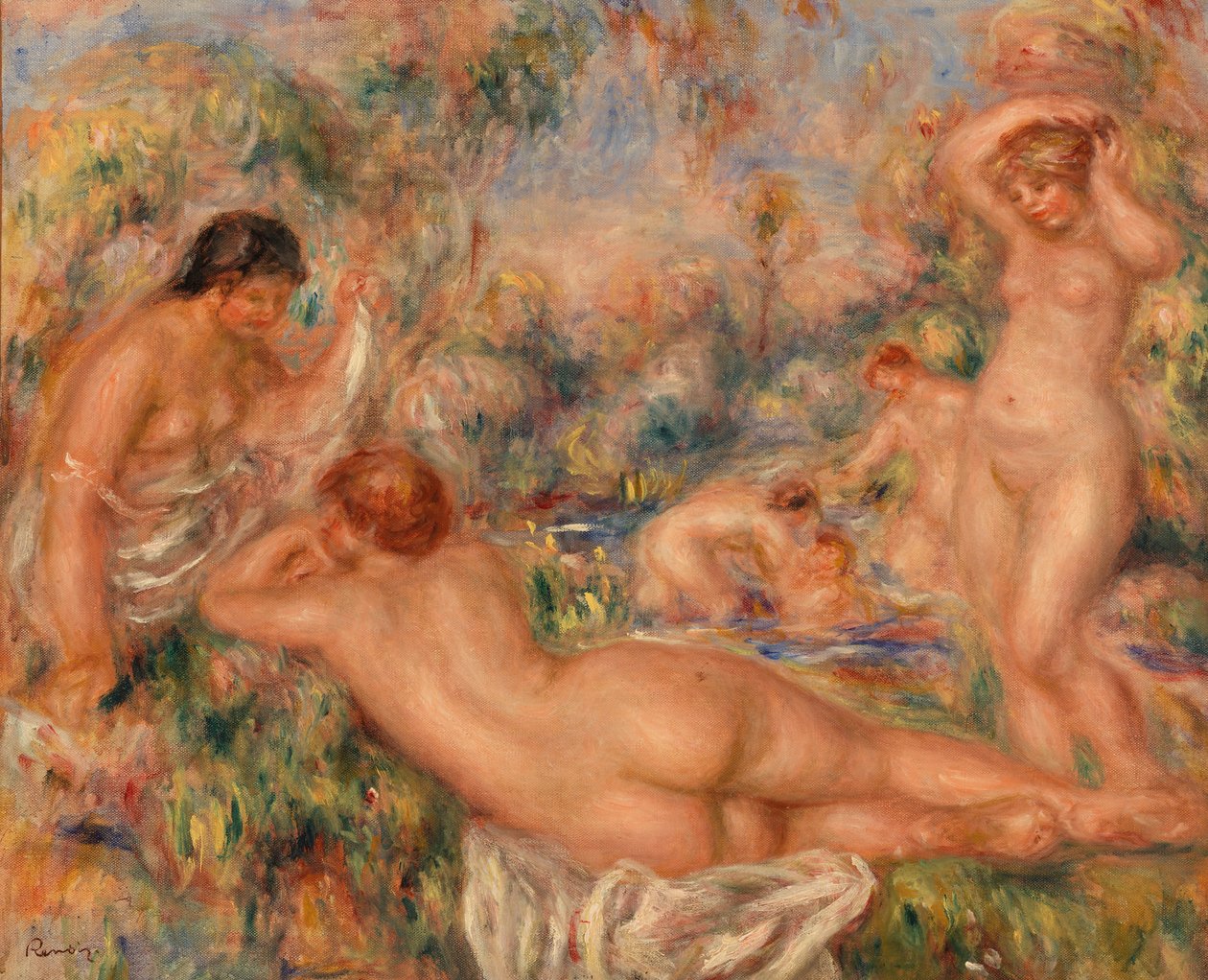 Bagnanti da Pierre-Auguste Renoir