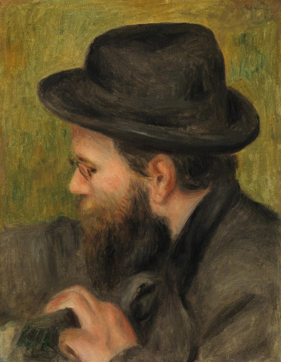 Ritratto del signor Bernard di profilo da Pierre-Auguste Renoir