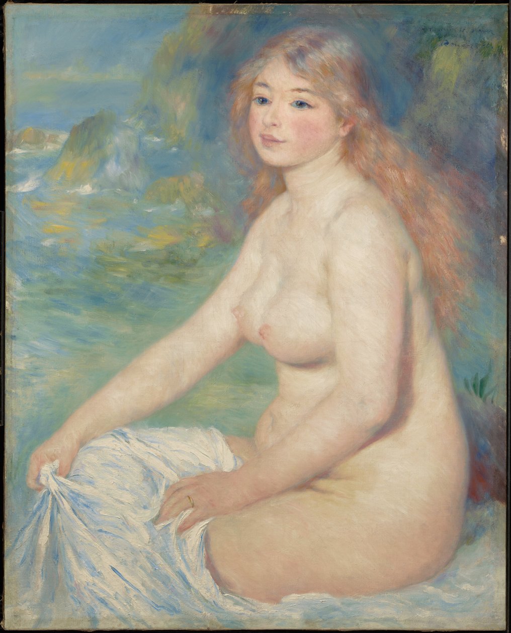 Bagnante bionda da Pierre-Auguste Renoir