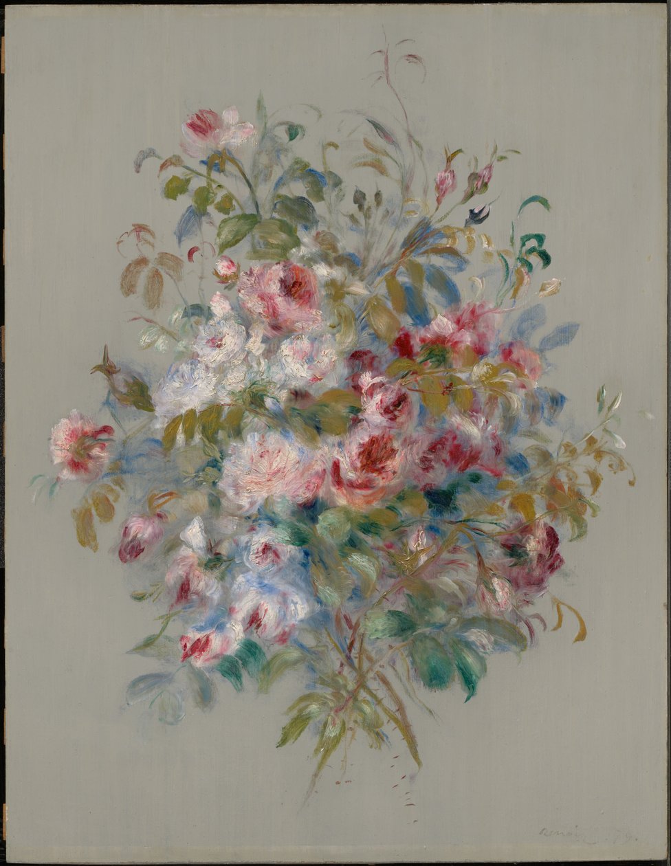 Mazzo di rose da Pierre-Auguste Renoir