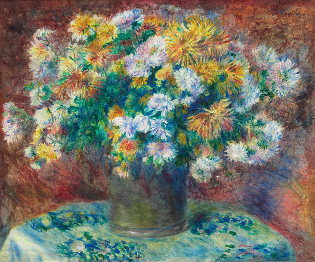 Crisantemi da Pierre-Auguste Renoir