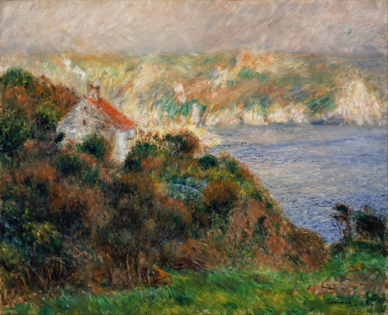 Nebbia su Guernsey da Pierre-Auguste Renoir