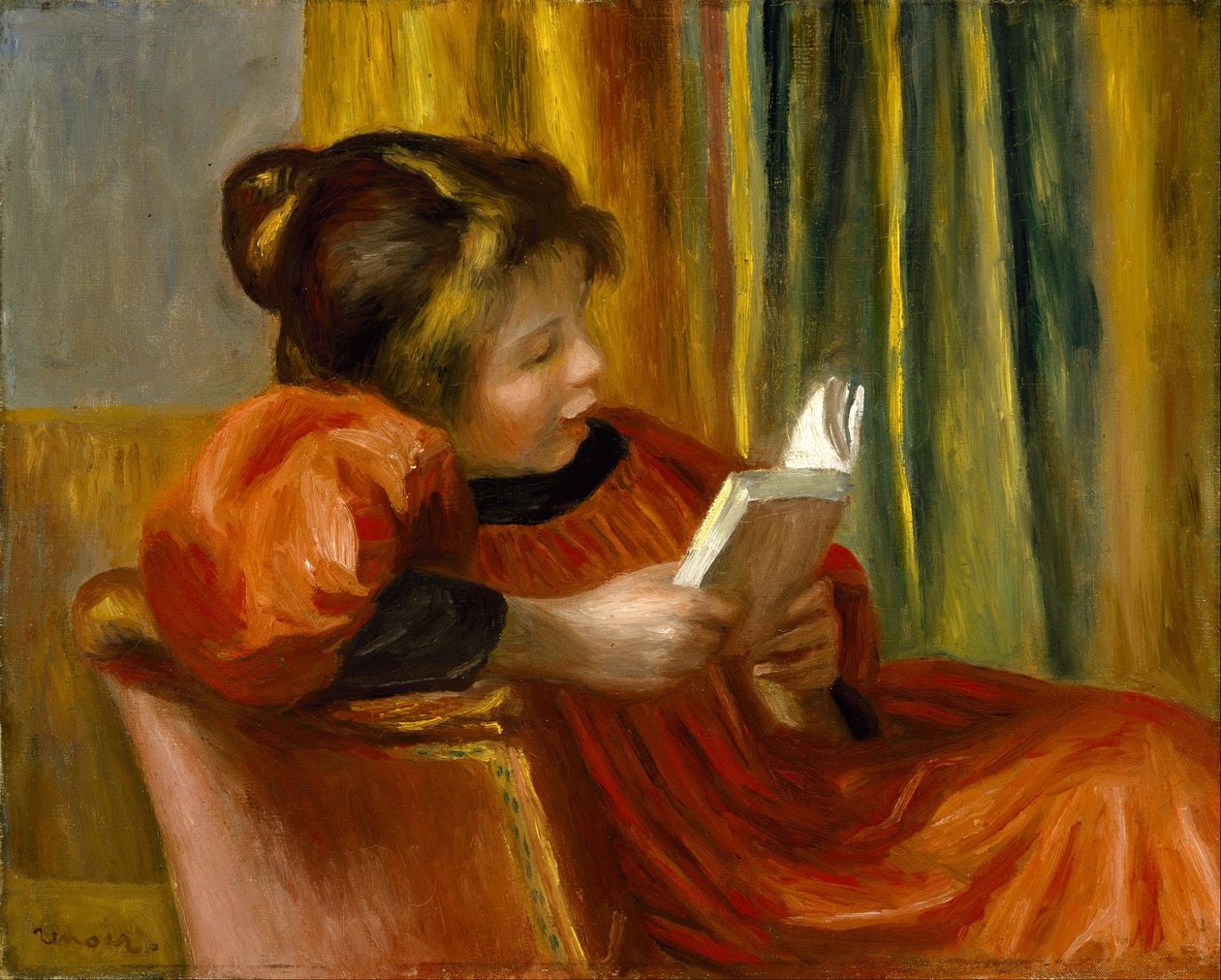 Ragazza che legge da Pierre-Auguste Renoir
