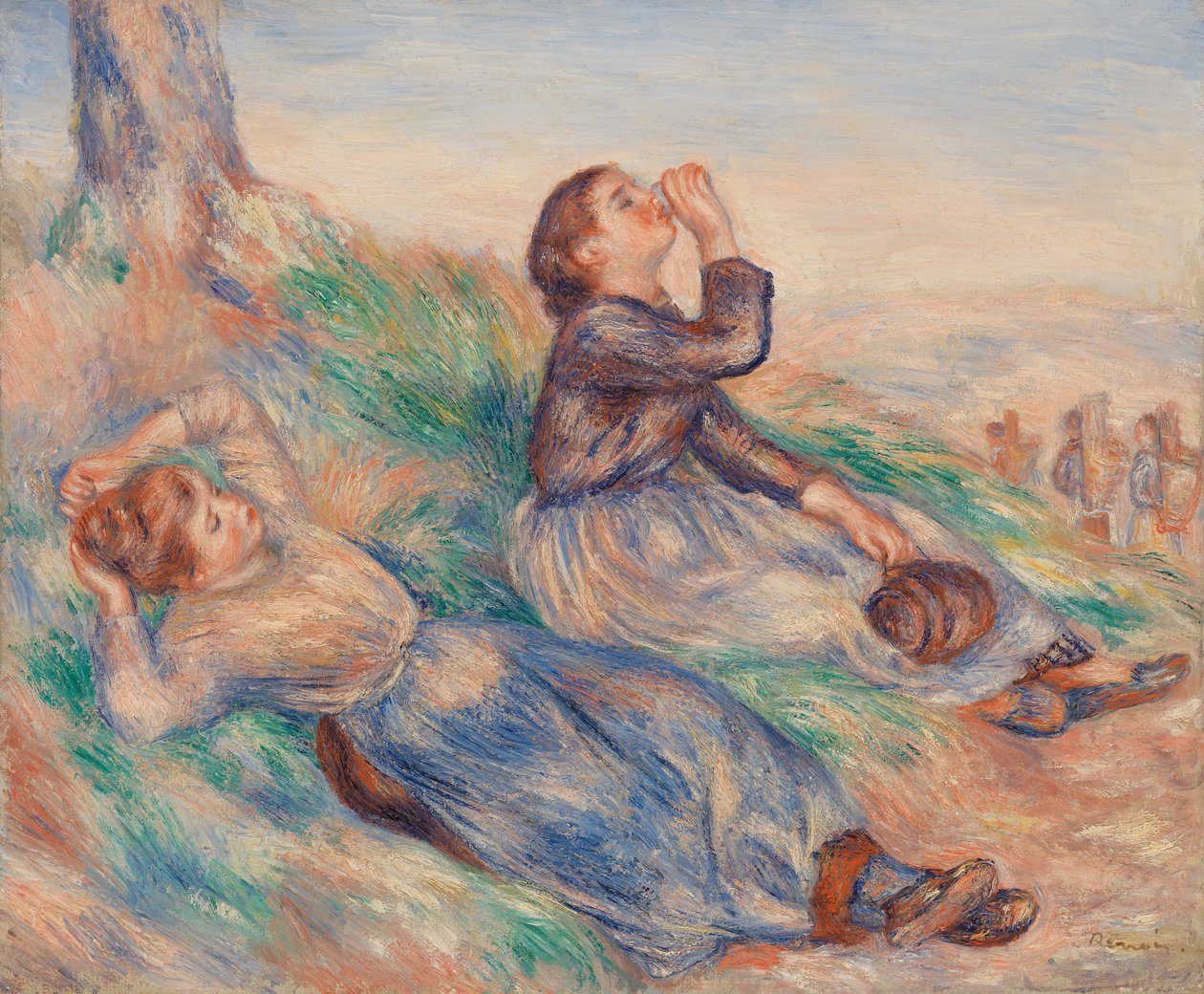 Vendemmiatrici da Pierre-Auguste Renoir