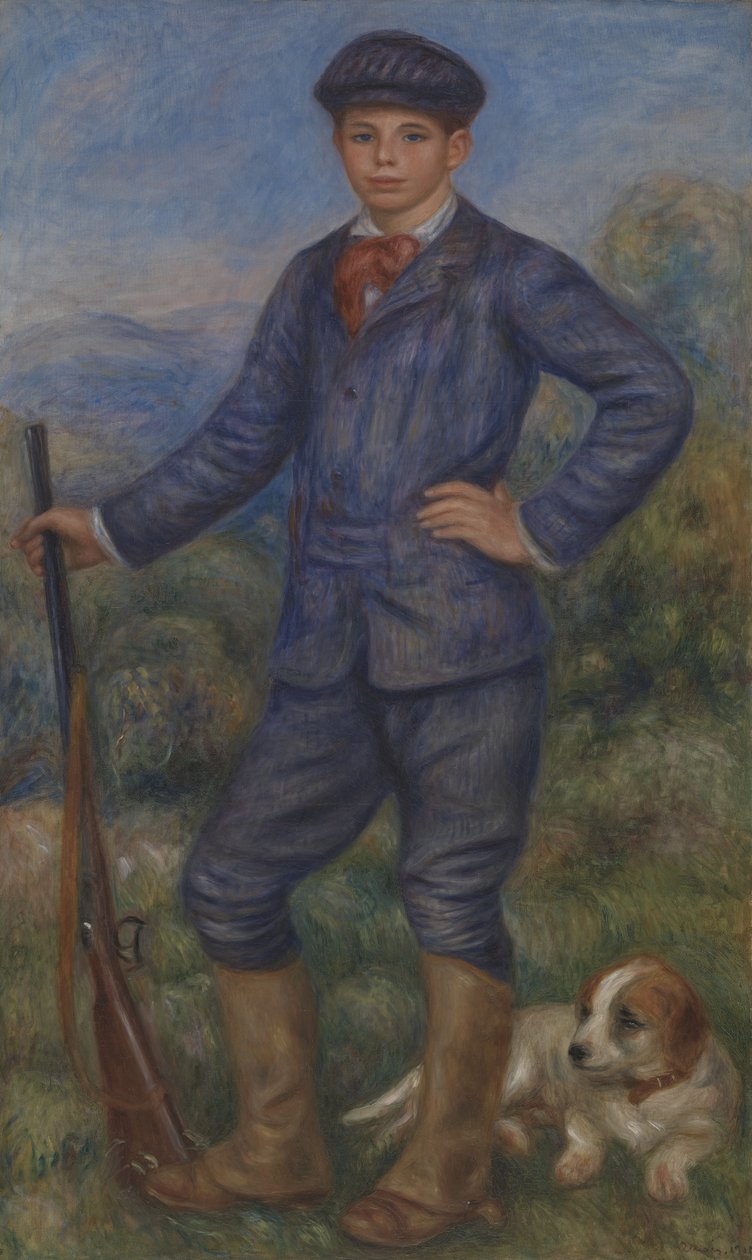 Jean come cacciatore da Pierre-Auguste Renoir