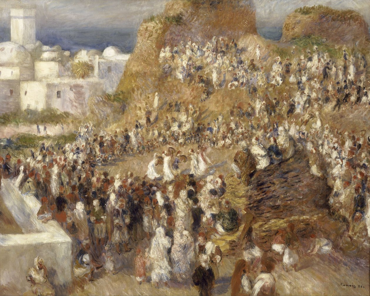 La moschea da Pierre-Auguste Renoir