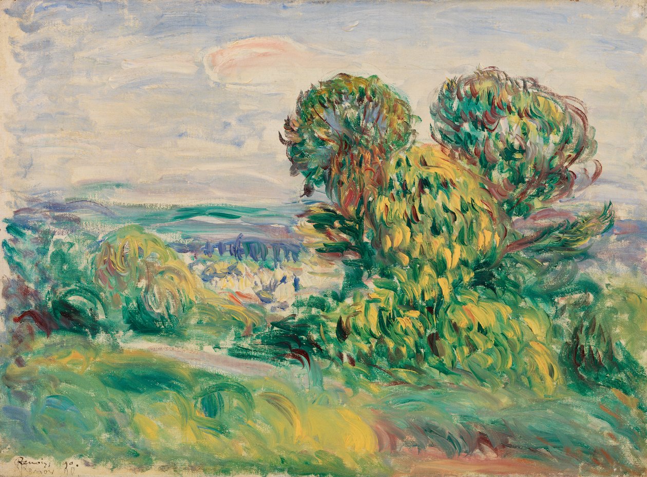 Paesaggio da Pierre-Auguste Renoir