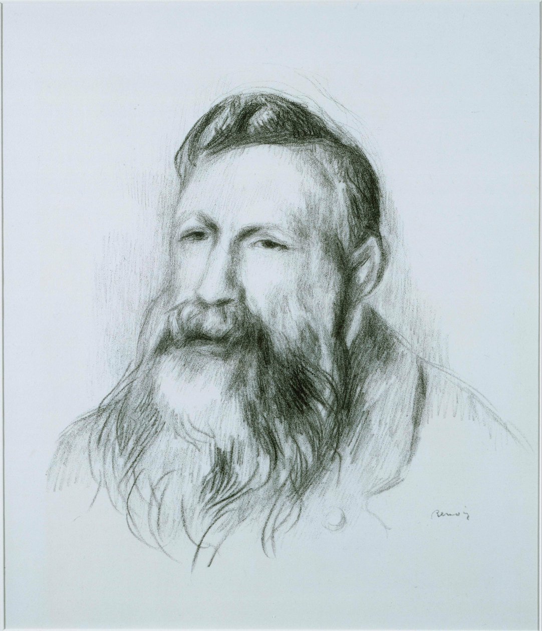 Ritratto di Rodin da Pierre-Auguste Renoir