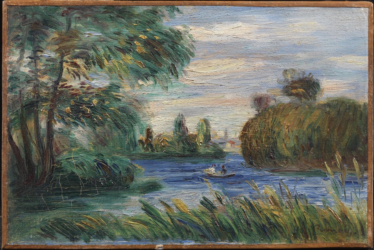 Paesaggio fluviale da Pierre-Auguste Renoir