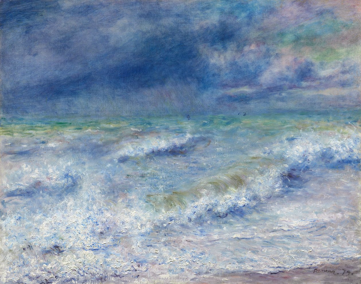 Paesaggio marino da Pierre-Auguste Renoir